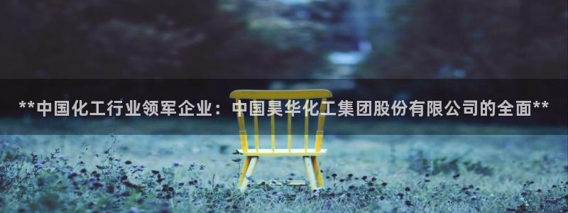 球盟会qmh网址：**中国化工行业领军企业：中国昊华化工集团