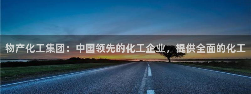 球盟会app最新地址在哪看：物产化工集团：中国领先的化工企业
