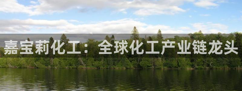 球盟会qmh - 球盟会官方网站：嘉宝莉化工：全球化工产业链