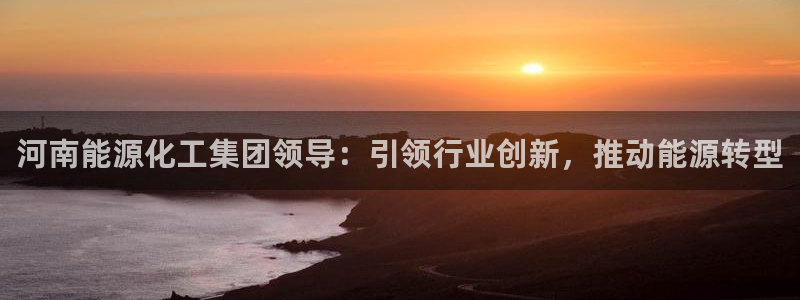 球盟会qmh网址：河南能源化工集团领导：引领行业创新，推动能