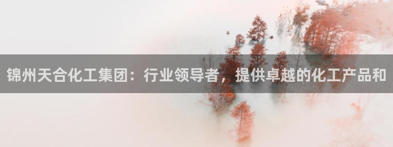 球盟会官方网页登录：锦州天合化工集团：行业领导者，提供卓越的