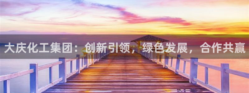 球盟会在线网站：大庆化工集团：创新引领，绿色发展，合作共赢