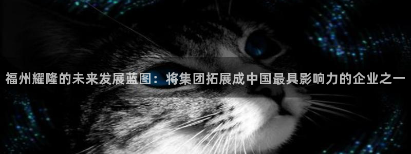 球盟会电子好黑：福州耀隆的未来发展蓝图：将集团拓展成中国最具