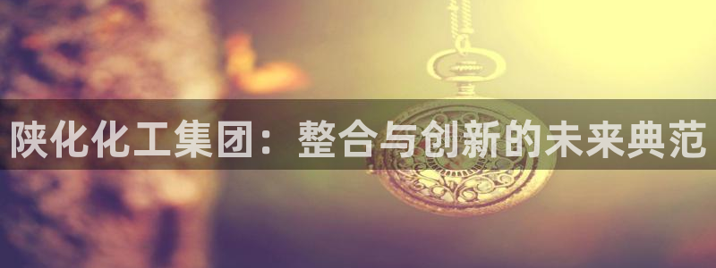 球盟会优惠码：陕化化工集团：整合与创新的未来典范