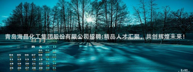 球盟会综合app下载：青岛海晶化工集团股份有限公司招聘:精品
