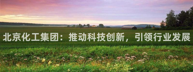 球盟会app入口：北京化工集团：推动科技创新，引领行业发展