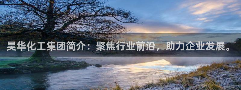 球盟会中国官方网站：昊华化工集团简介：聚焦行业前沿，助力企业
