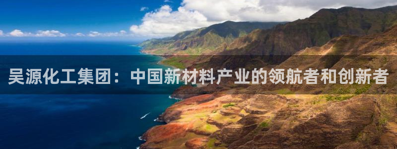 球盟会官网入口：吴源化工集团：中国新材料产业的领航者和创新者