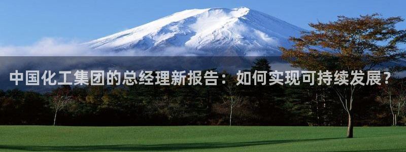 球盟会黑款吗是真的吗：中国化工集团的总经理新报告：如何实现可